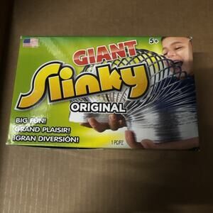 The Original Giant Slinky Walking Spring Toy Big Metal Slinky Ages 5+ New LARGE